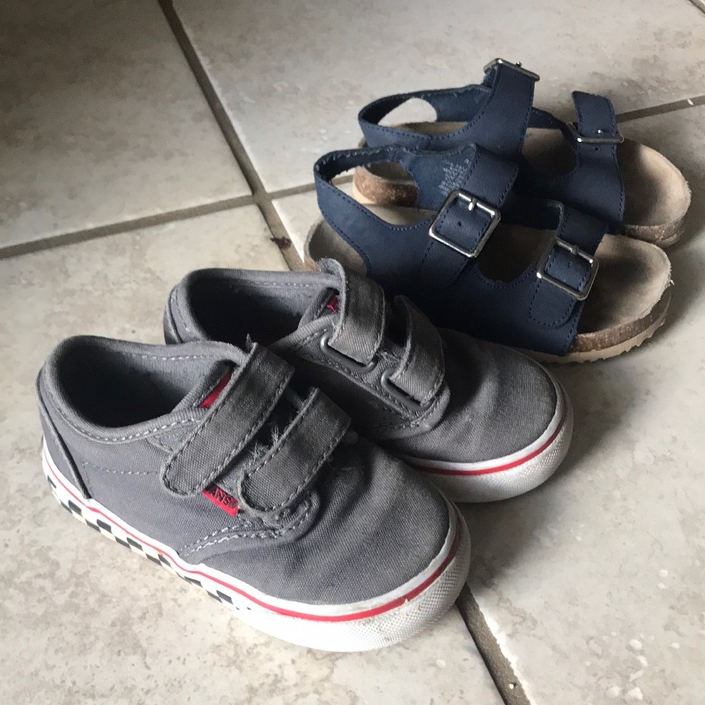 Toddler Boy Vans Shoes 💙⚓️